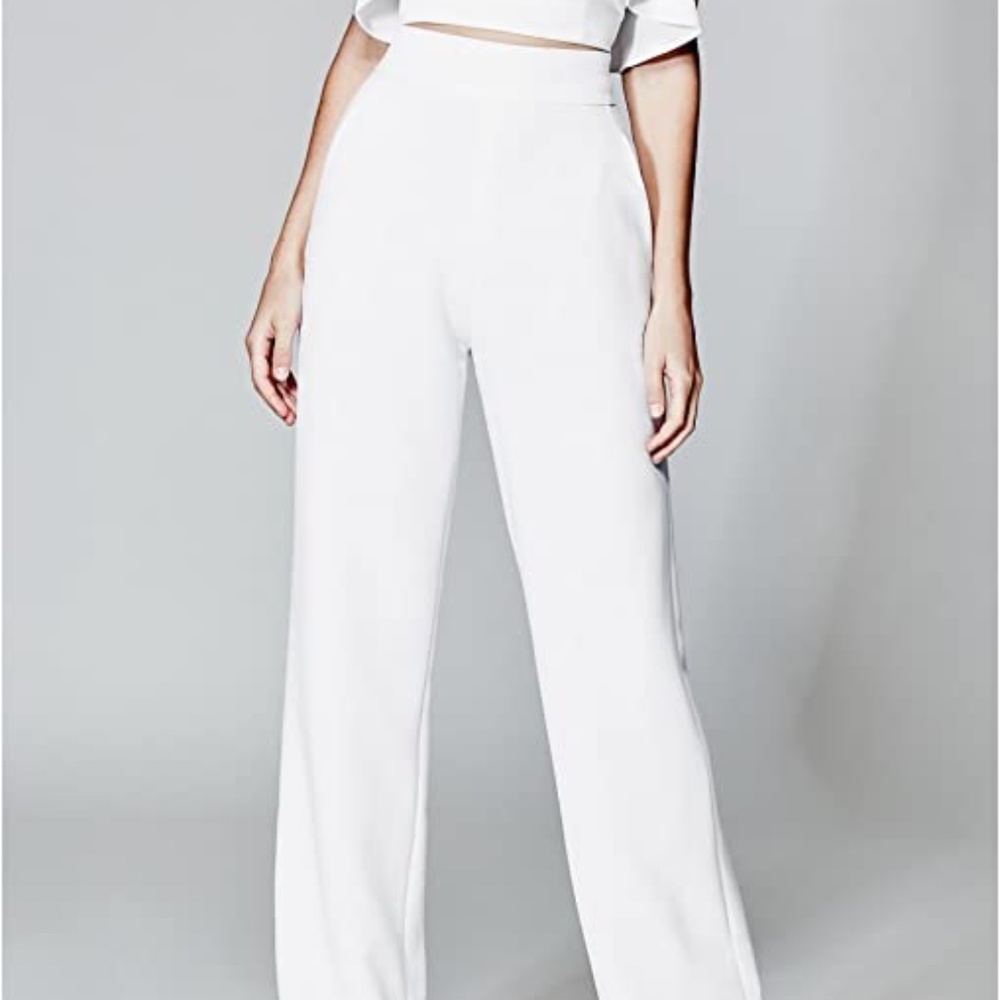 **Looking for Guess by Marciano Serene pants in white**